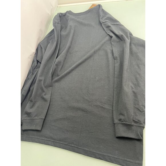 Carhartt T Shirt Mens 4XL Black Long Sleeve Pocket Crewneck Original Fit New NWT - Picture 3 of 6
